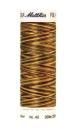 Spule Poly Sheen Multi Golden Harvest, bunt mit Gold, Ocker, Braun und Gelb